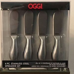 OGGI 4-Piece Stainless Steel Spreader Set